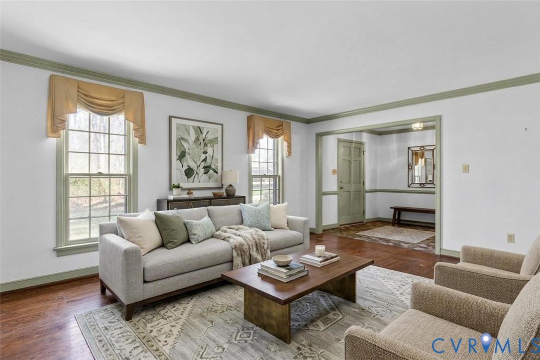 11716 Ivywood Road Chester, VA 23831 - Photo 3 of 38 a living room with furniture and a window
