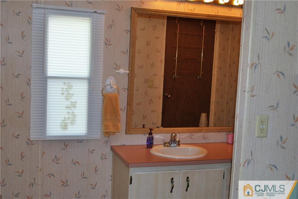 23 Poe Road, Unit 23 North Brunswick, NJ 08902 - Photo 6 of 16 a bathroom with a sink and a mirror