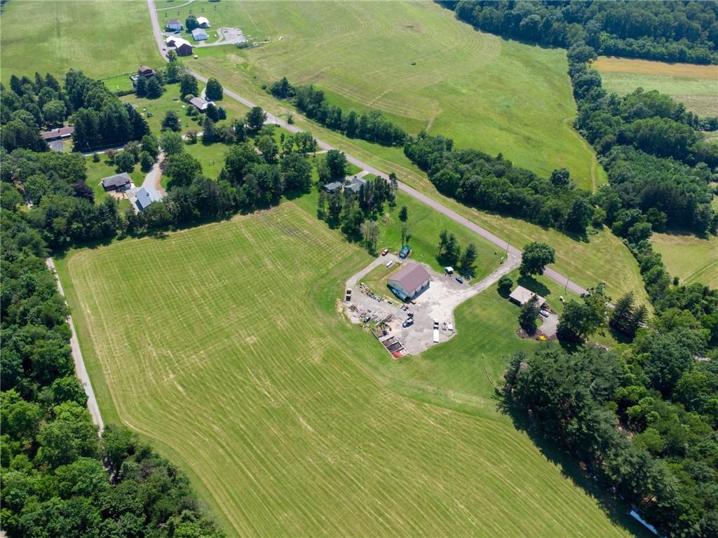 234 Ankney Hl Road Acme, PA 15610 - Photo 45 of 47 an aerial view of a house with a yard