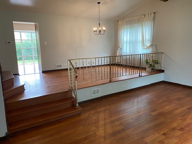 3420 Winnetka Road Glenview, IL 60026 - Photo 3 of 26 a view of livingroom with furniture and hardwood floor