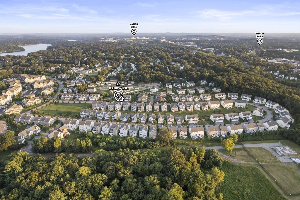 25 Oxbow Road, Unit 25 Framingham, MA 01701 - Photo 1 of 34 an aerial view of multiple house