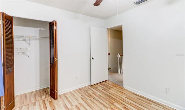wooden floor in an empty room