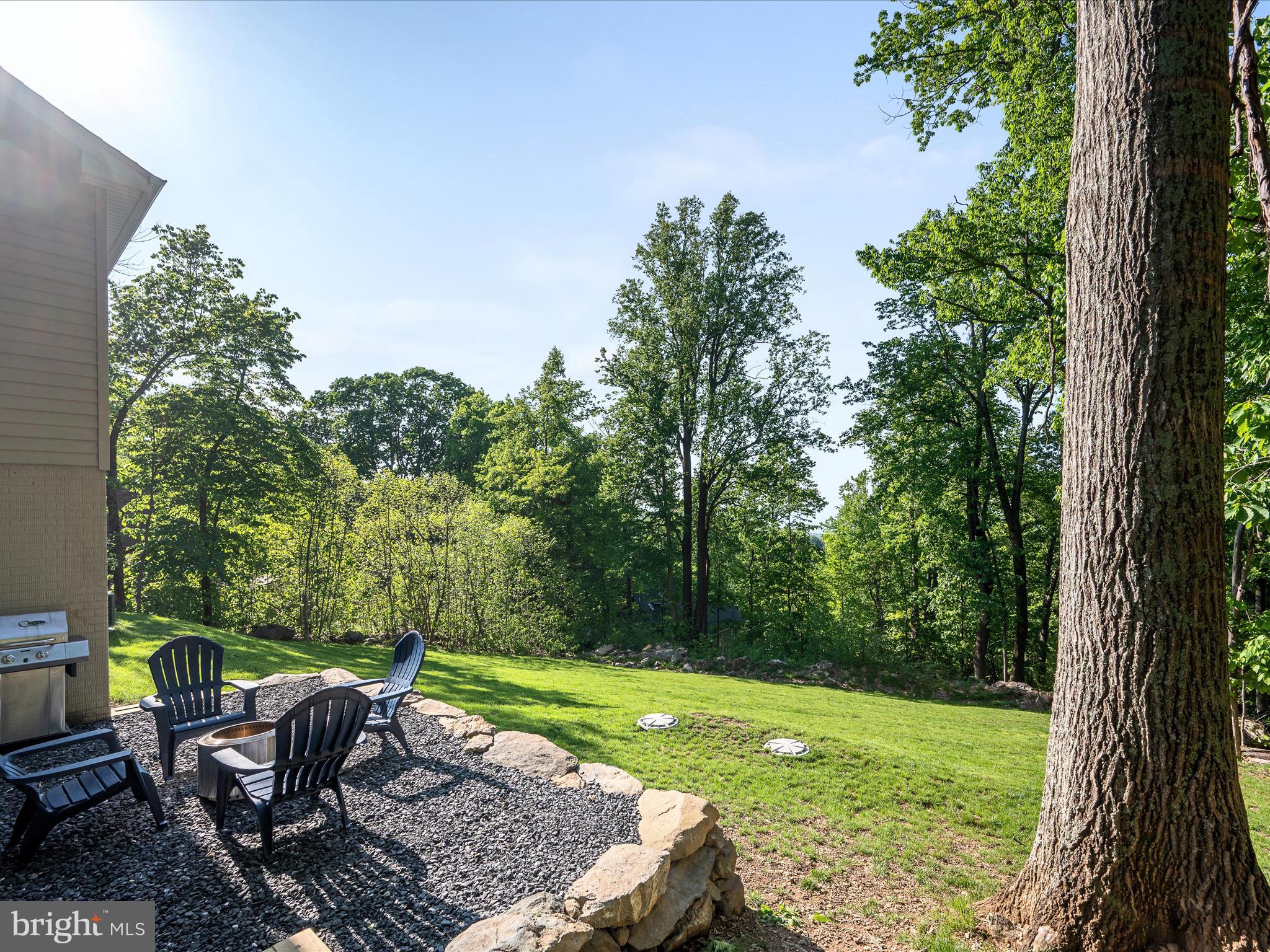 439 Windy Way Front Royal, VA 22630 - Photo 30 of 40 a view of a chairs and backyard in the backyard