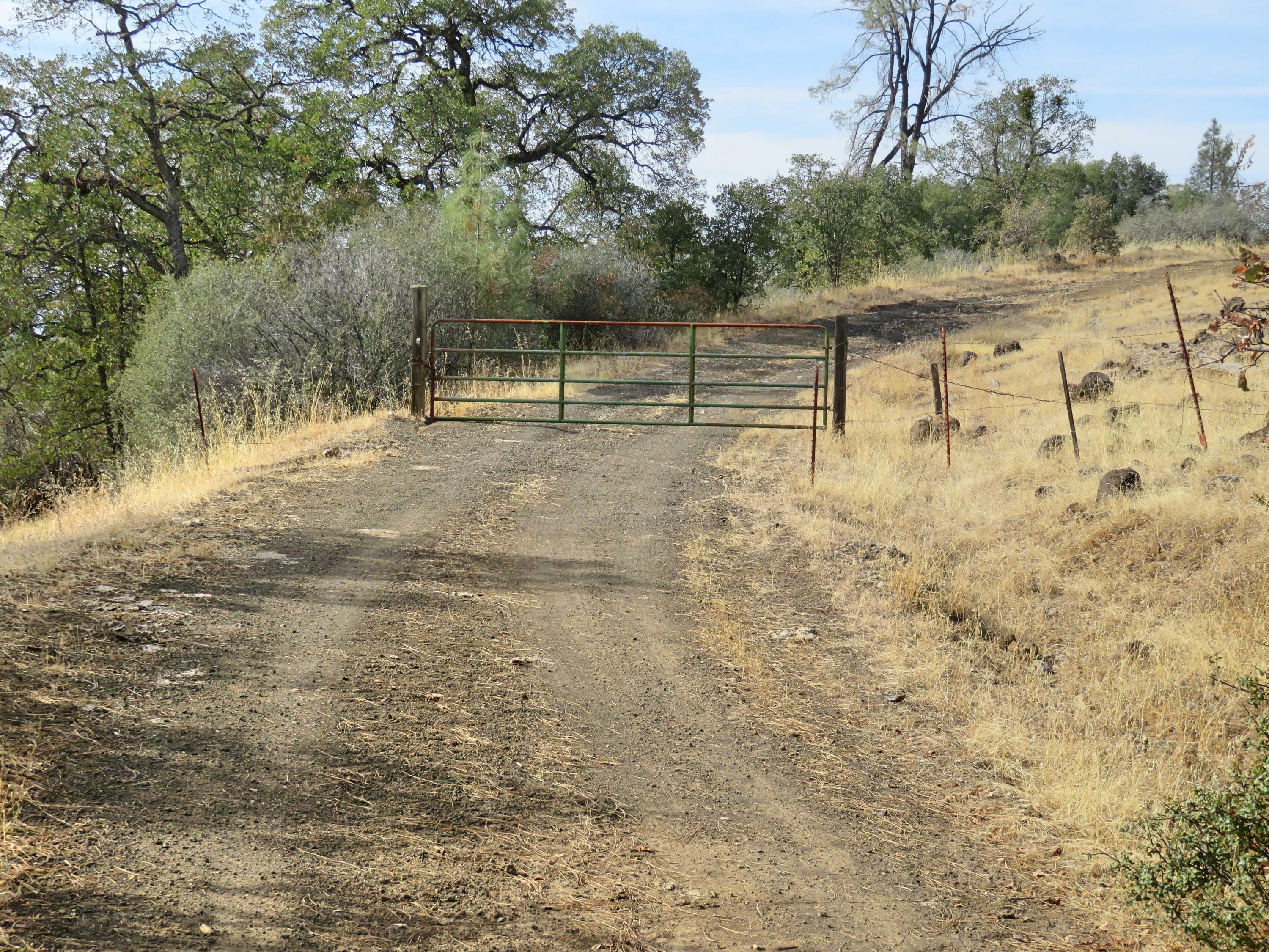 37-acres Wildcat Road Shingletown, CA 96088 - Photo 9 of 17 Gate at end of property