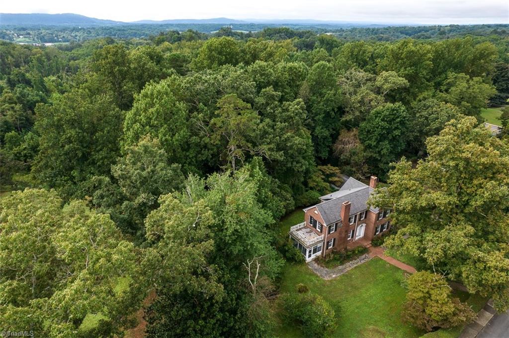124 Hawthorne Road Elkin, NC 28621 - Photo 36 of 42 Aerial view of home.