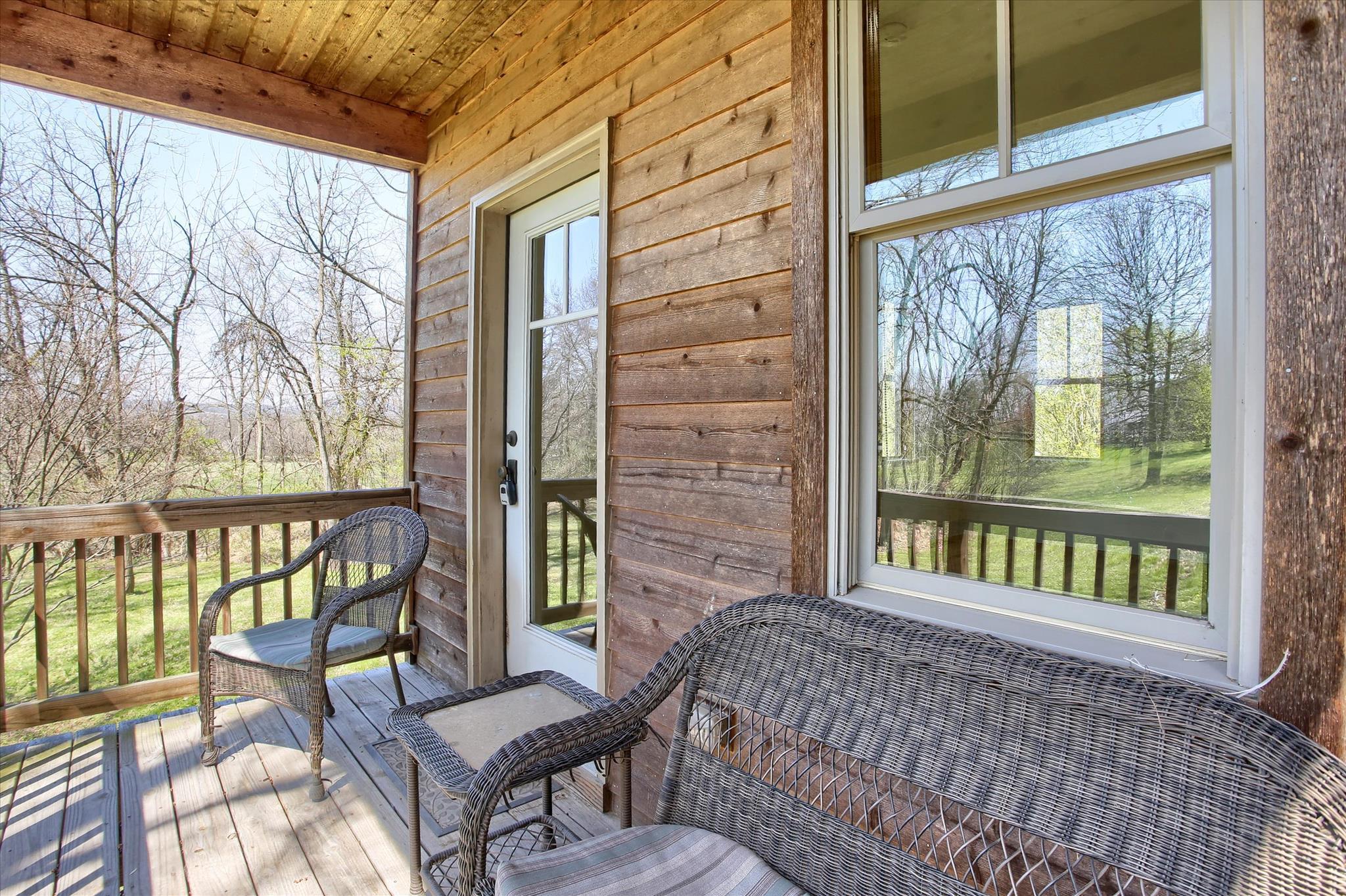 360 Franklin Church Road Dillsburg, PA 17019 - Photo 22 of 34 Rear Deck with Mountain Views