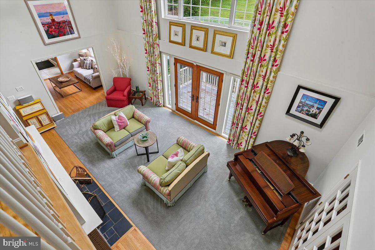 8603 Brickyard Road Potomac, MD 20854 - Photo 58 of 135 View from Upper Level Hallway