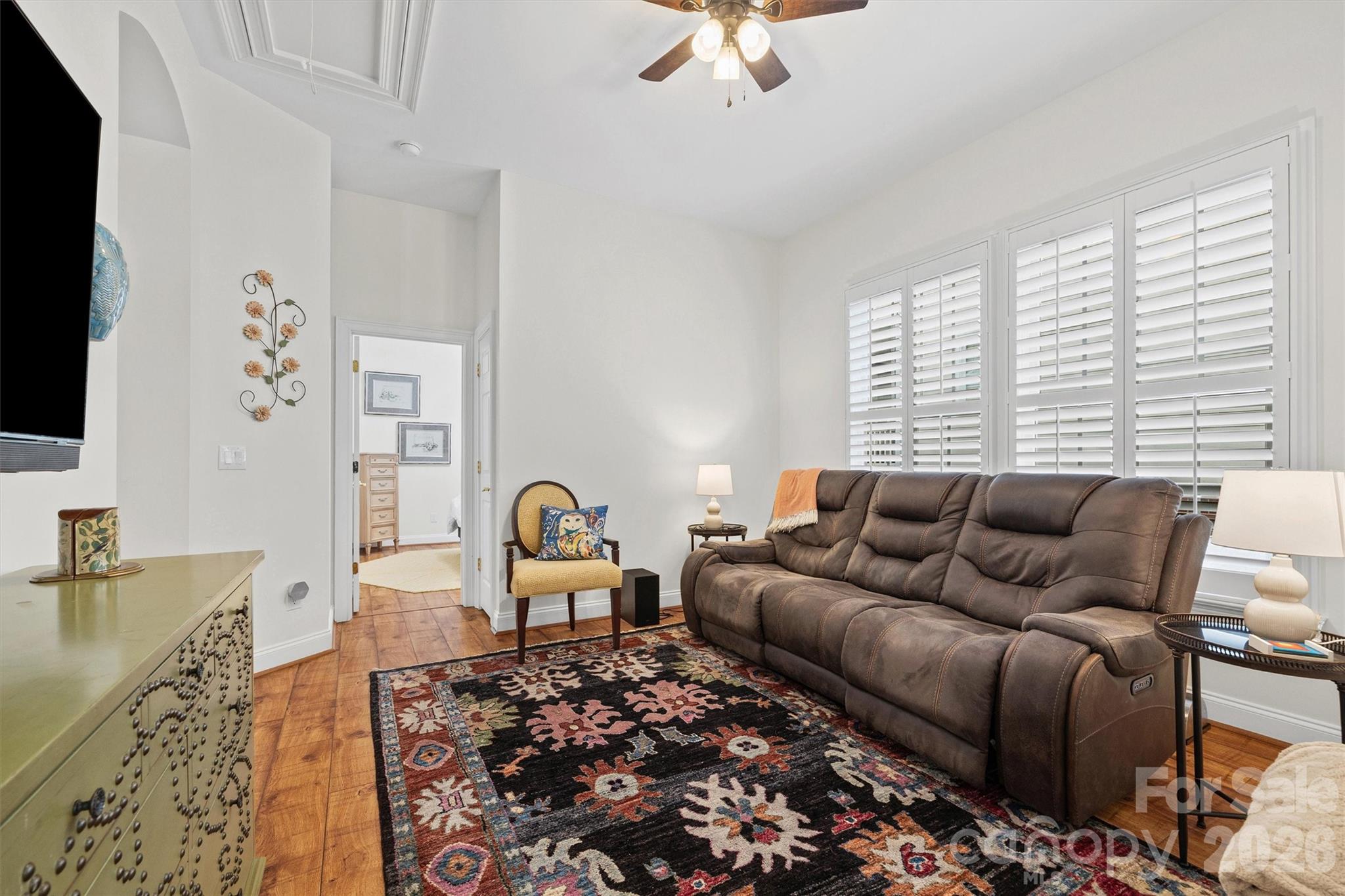 2578 Lower Assembly Drive Fort Mill, SC 29708 - Photo 13 of 28 a living room with furniture and a flat screen tv