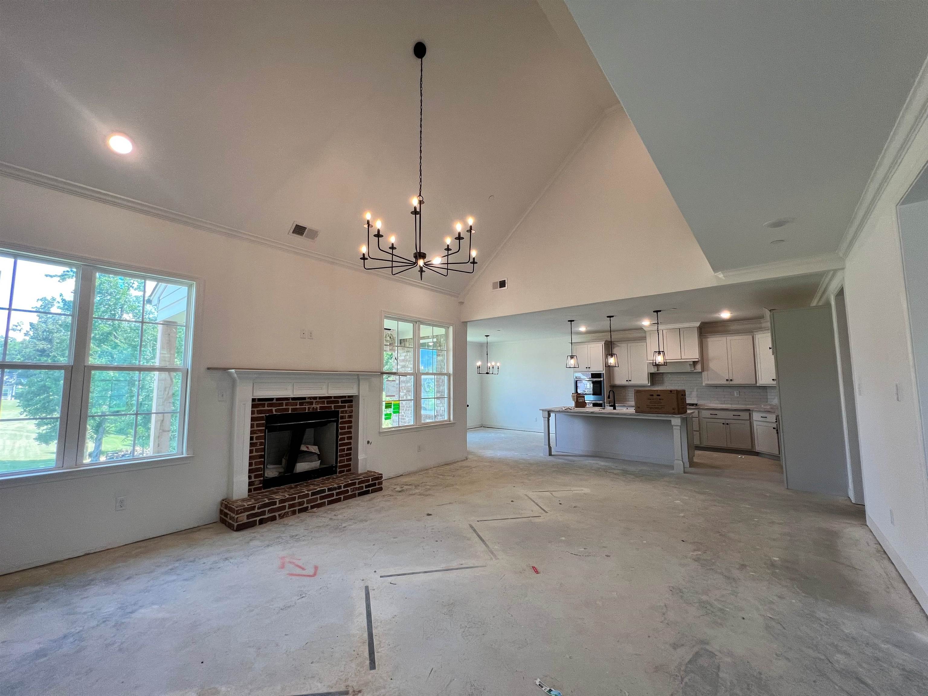 240 Drake Drive Collierville, TN 38017 - Photo 7 of 10 a living room with furniture and a fireplace