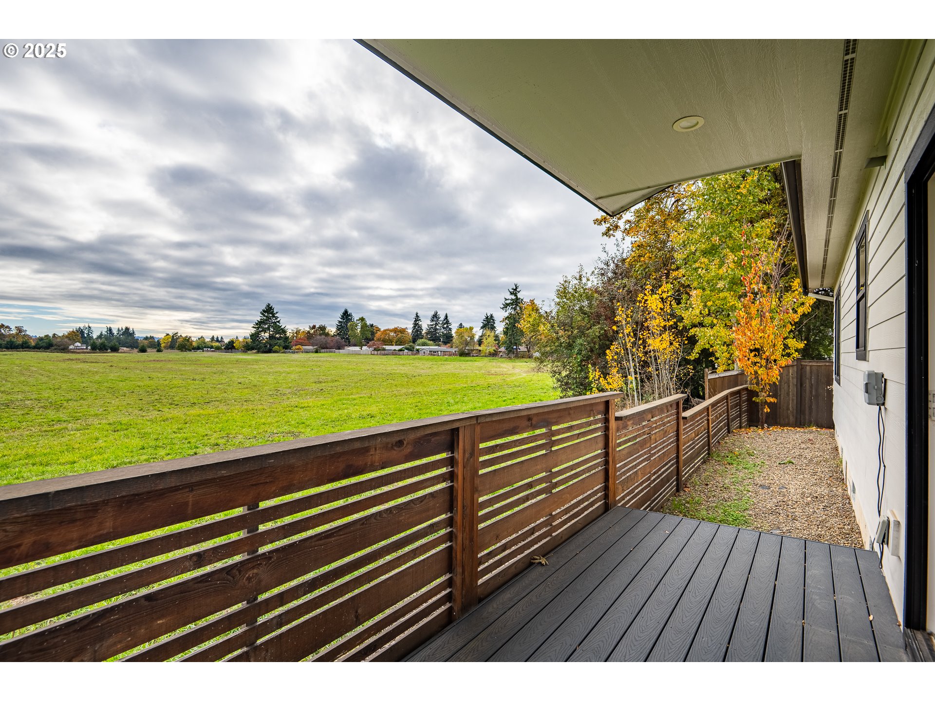 3346 Zane Lane Eugene, OR 97404 - Photo 27 of 47 a view of balcony with hardwood floor and lake view