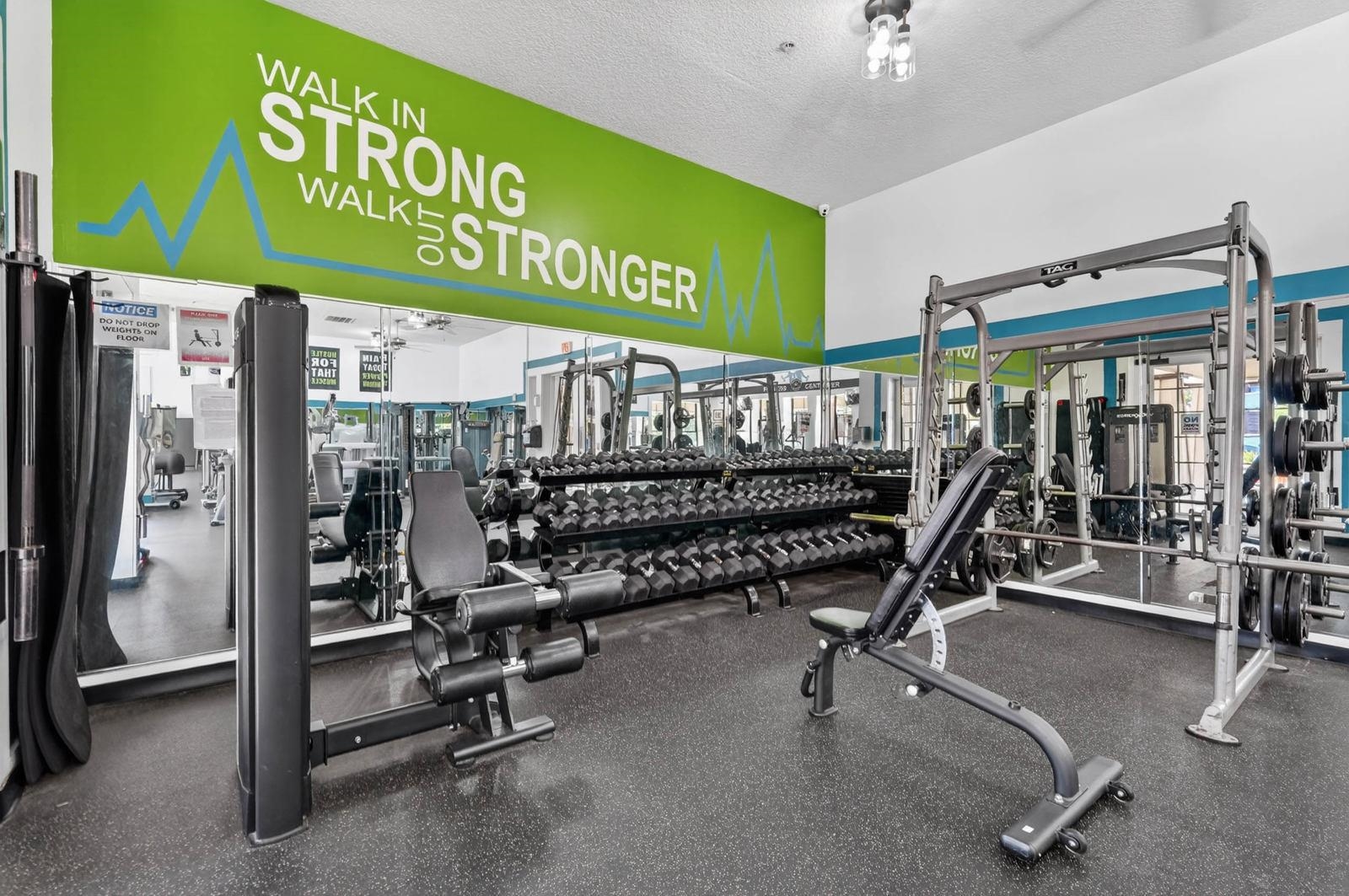 1237 Splendid Ravine Street St. Augustine, FL 32092 - Photo 46 of 62 a view of a room with gym equipment
