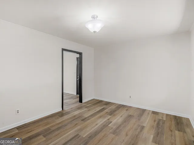 wooden floor in a room