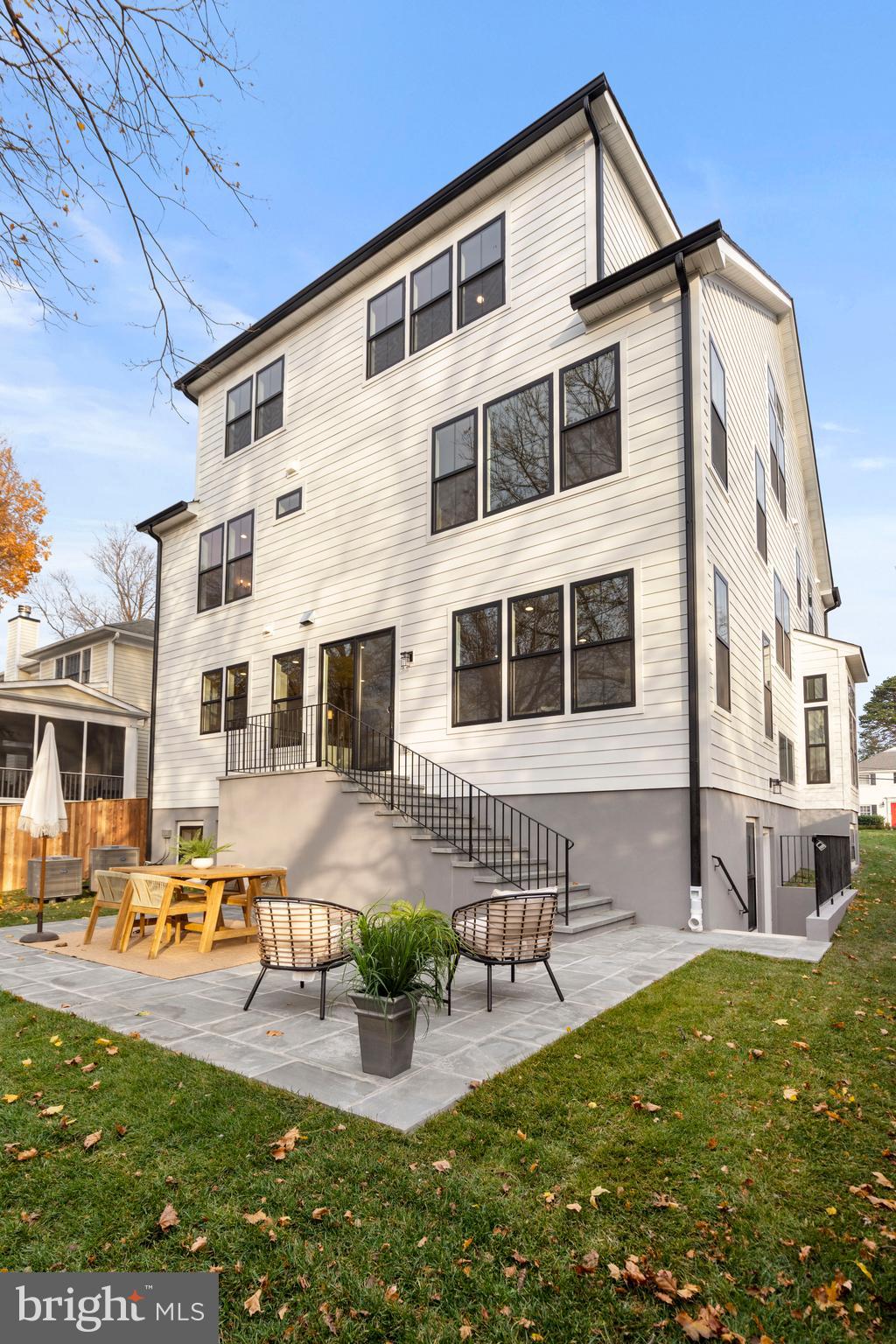 8506 Hempstead Avenue Bethesda, MD 20817 - Photo 56 of 57 a front view of a building with outdoor seating