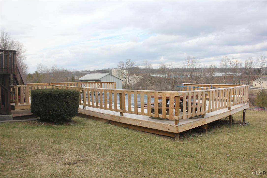 241 Maple Street Coplay, PA 18037 - Photo 27 of 31 Newly constructed deck surrounds the 15' x 30' abo