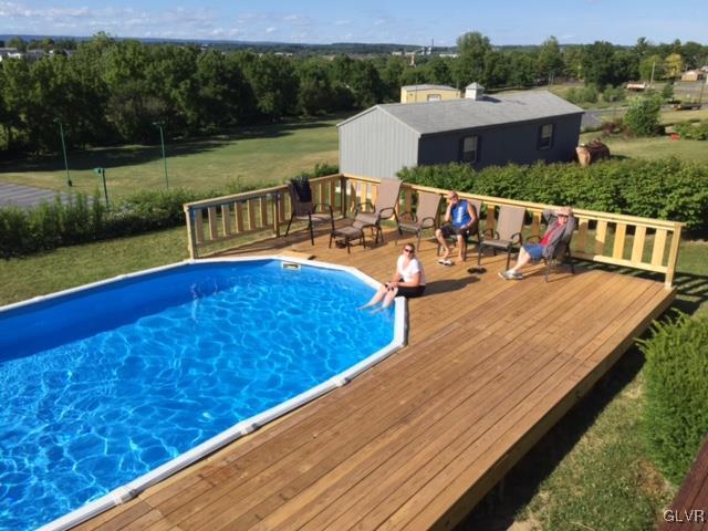 241 Maple Street Coplay, PA 18037 - Photo 29 of 31 Summertime view of the backyard!