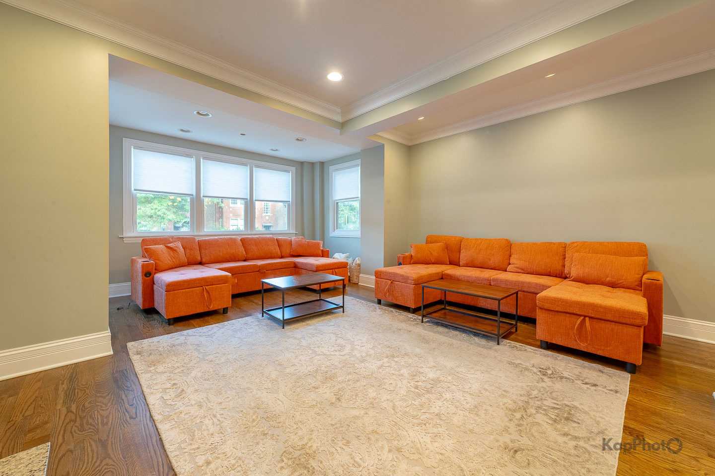 3639 North Troy Street, Unit 2 Chicago, IL 60618 - Photo 2 of 30 a bedroom with furniture and a couch