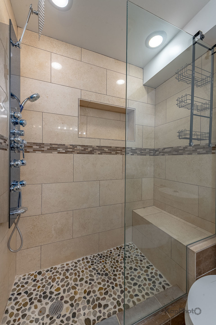3639 North Troy Street, Unit 2 Chicago, IL 60618 - Photo 25 of 30 a bathroom with a shower