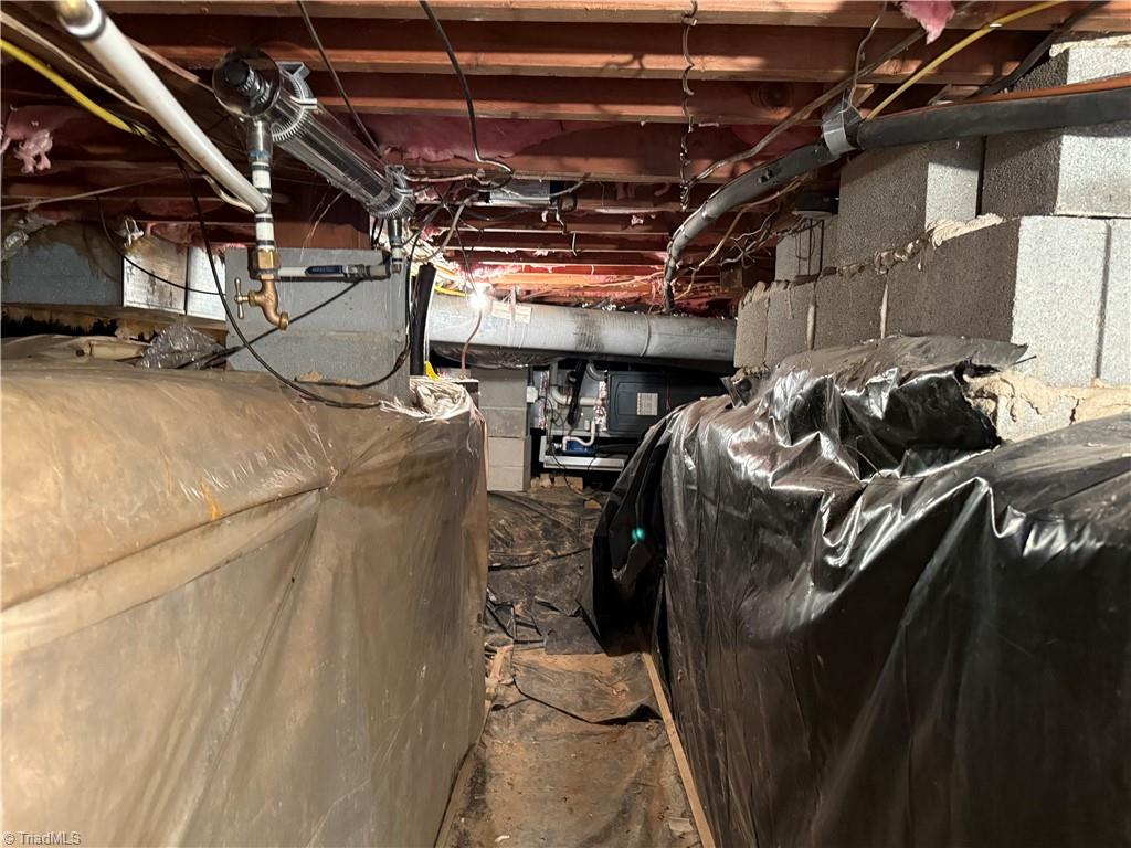 194 Abbey Road Boone, NC 28607 - Photo 31 of 31 Crawlspace walkable to water heater and HVAC