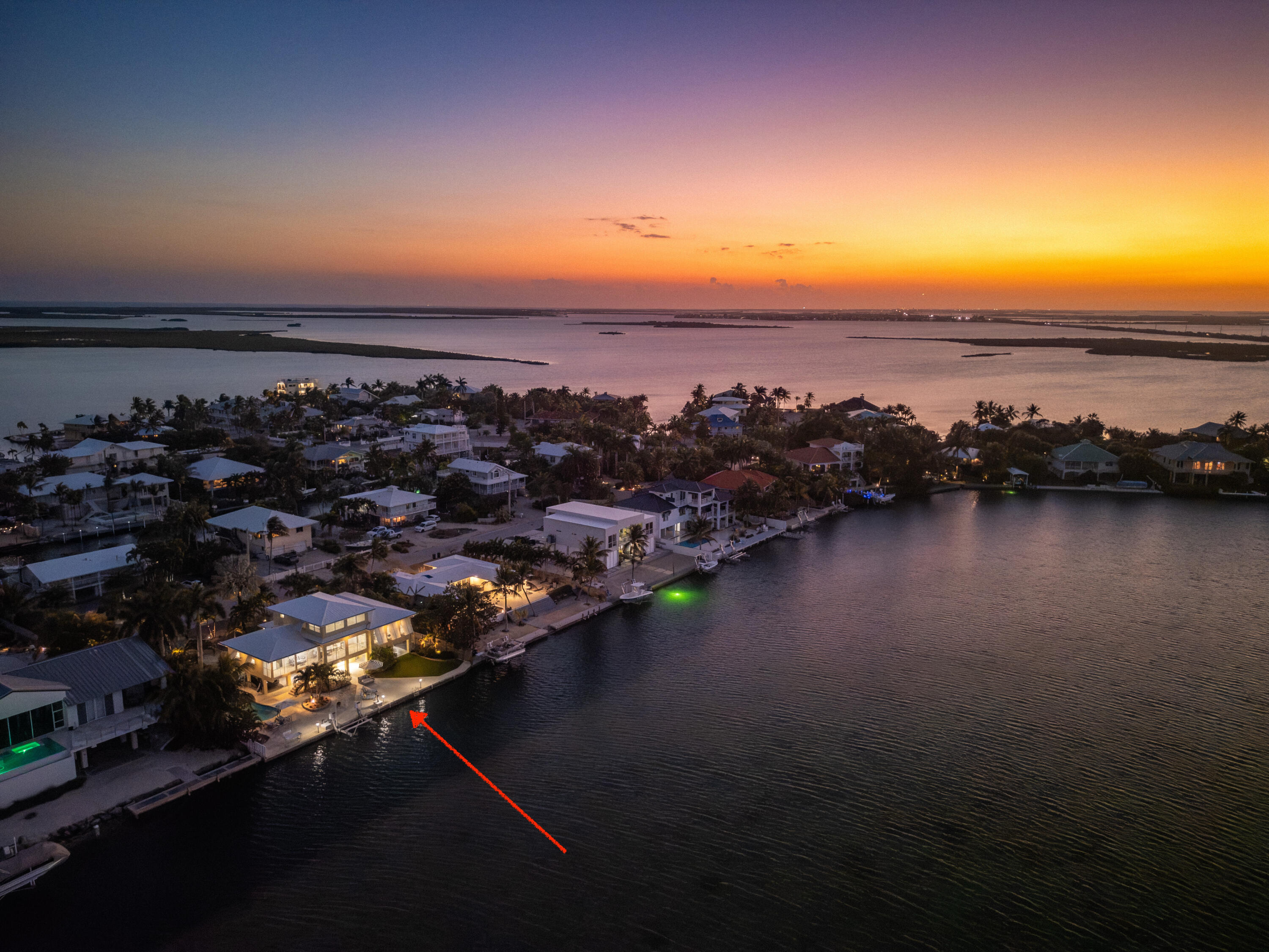 16805 Tamarind Road Sugarloaf, FL 33042 - Photo 70 of 75 Twilight