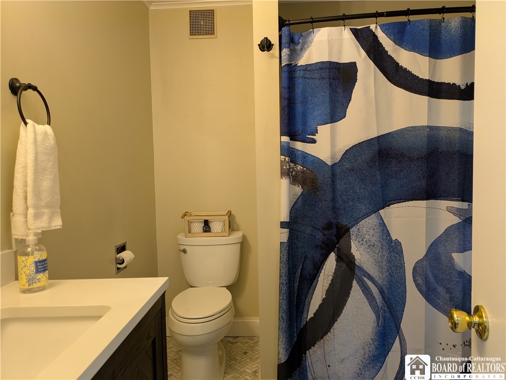 33 Maple Street Ellery, NY 14712 - Photo 13 of 40 Newly remodeled first floor bathroom with marble t