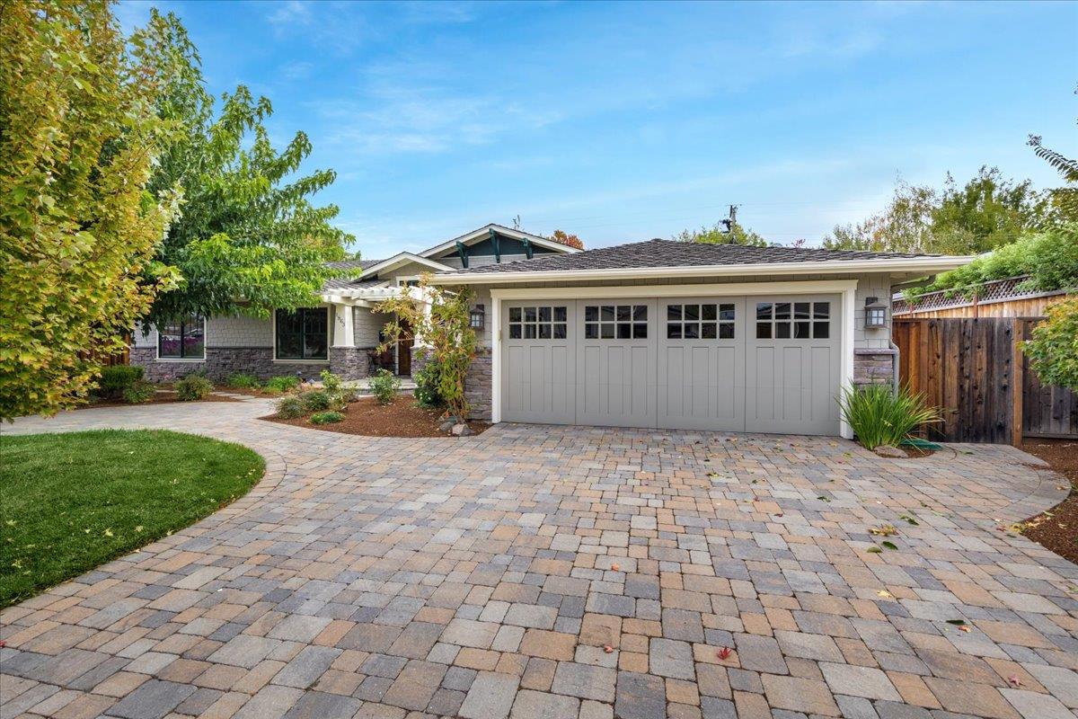 1863 Walnut Drive Mountain View, CA 94040 - Photo 3 of 7 a front view of a house with a garden and yard
