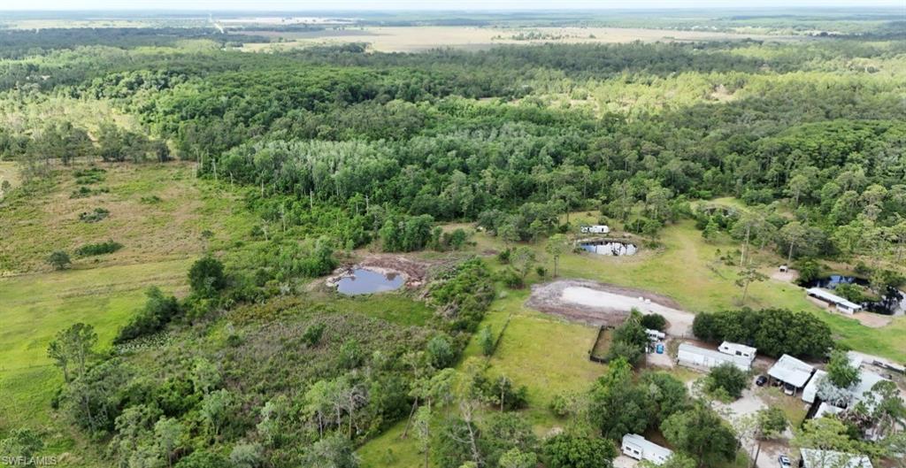 1375 Ash Road Northwest LaBelle, FL 33935 - Photo 4 of 26 Expansive acreage featuring multiple natural ponds, scattered wooded areas, and open clearings