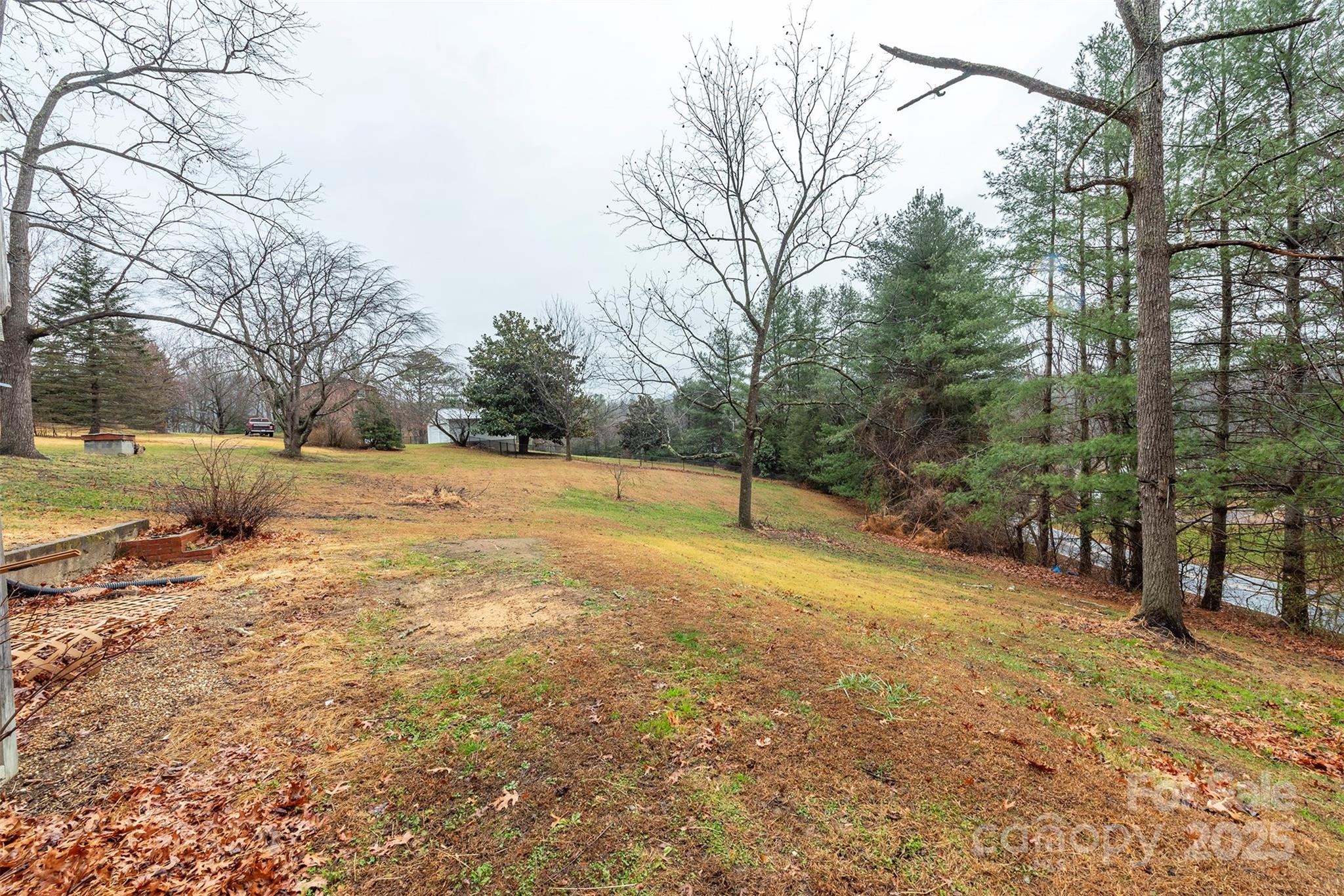 657 Old Fort Road Fairview, NC 28730 - Photo 22 of 30 a view of a field with trees in the background