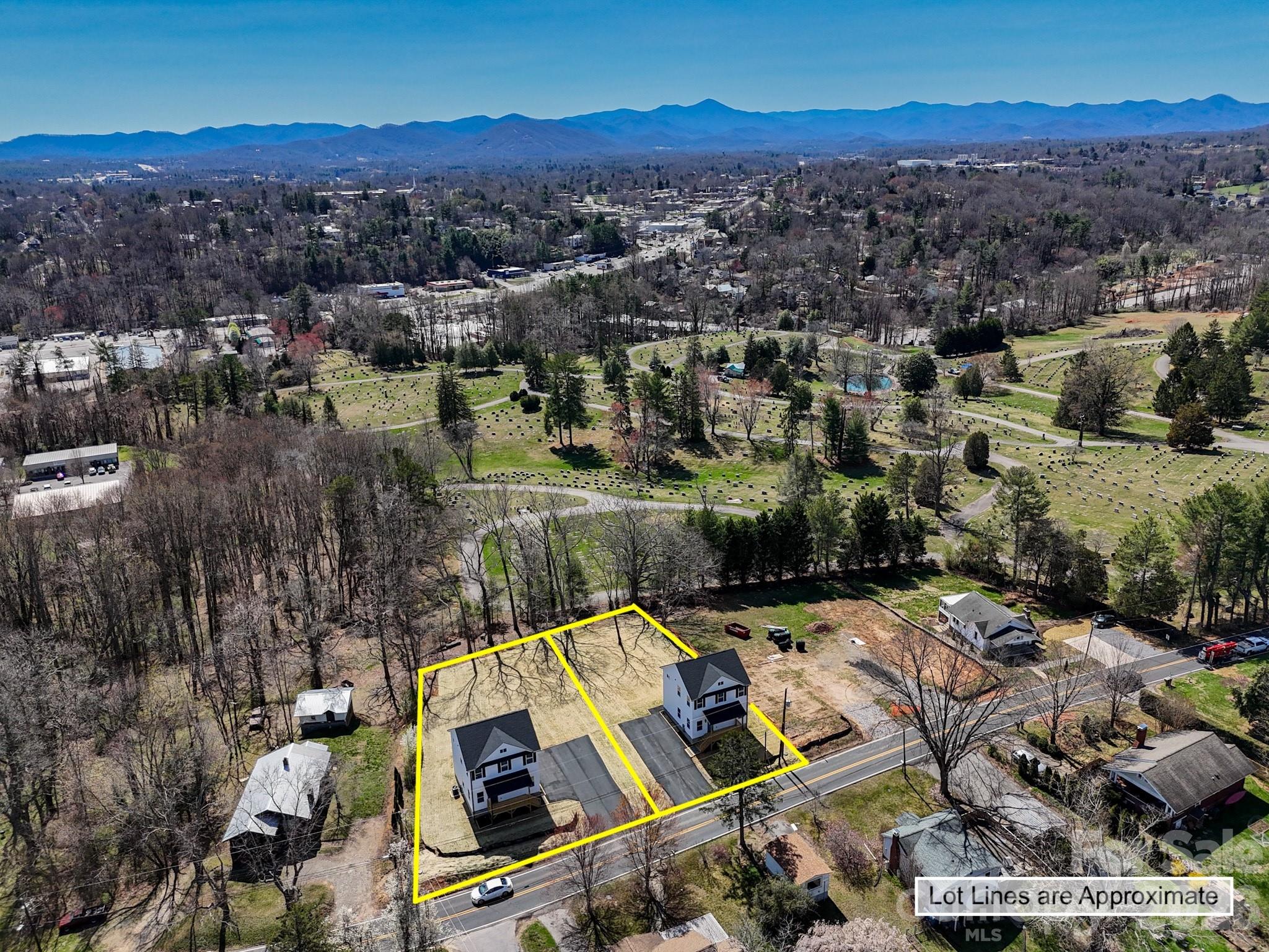 428 Hazel Mill Road Asheville, NC 28806 - Photo 5 of 46 an aerial view of multiple house