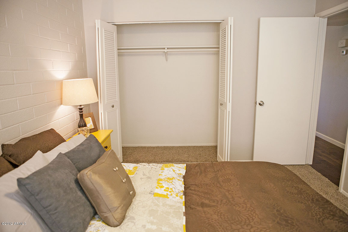 4101 East Camelback Road, Unit 16 Phoenix, AZ 85018 - Photo 25 of 27 Large closet in second bedroom