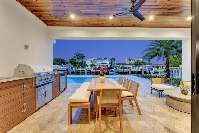 a view of a house with swimming pool