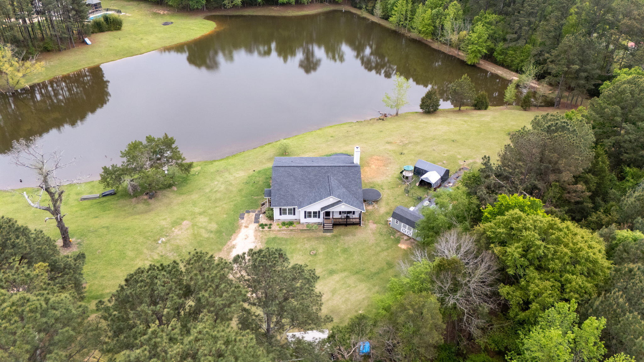 843 Highway 25 Edgefield, SC 29824 - Photo 27 of 32 Arial View