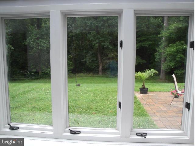 8908 Montpelier Drive Laurel, MD 20708 - Photo 7 of 23 View of backyard from eat-in kitchen area