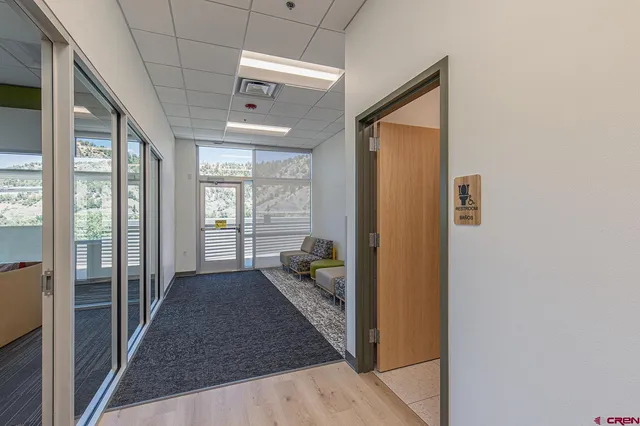 a living room with couches and painted walls