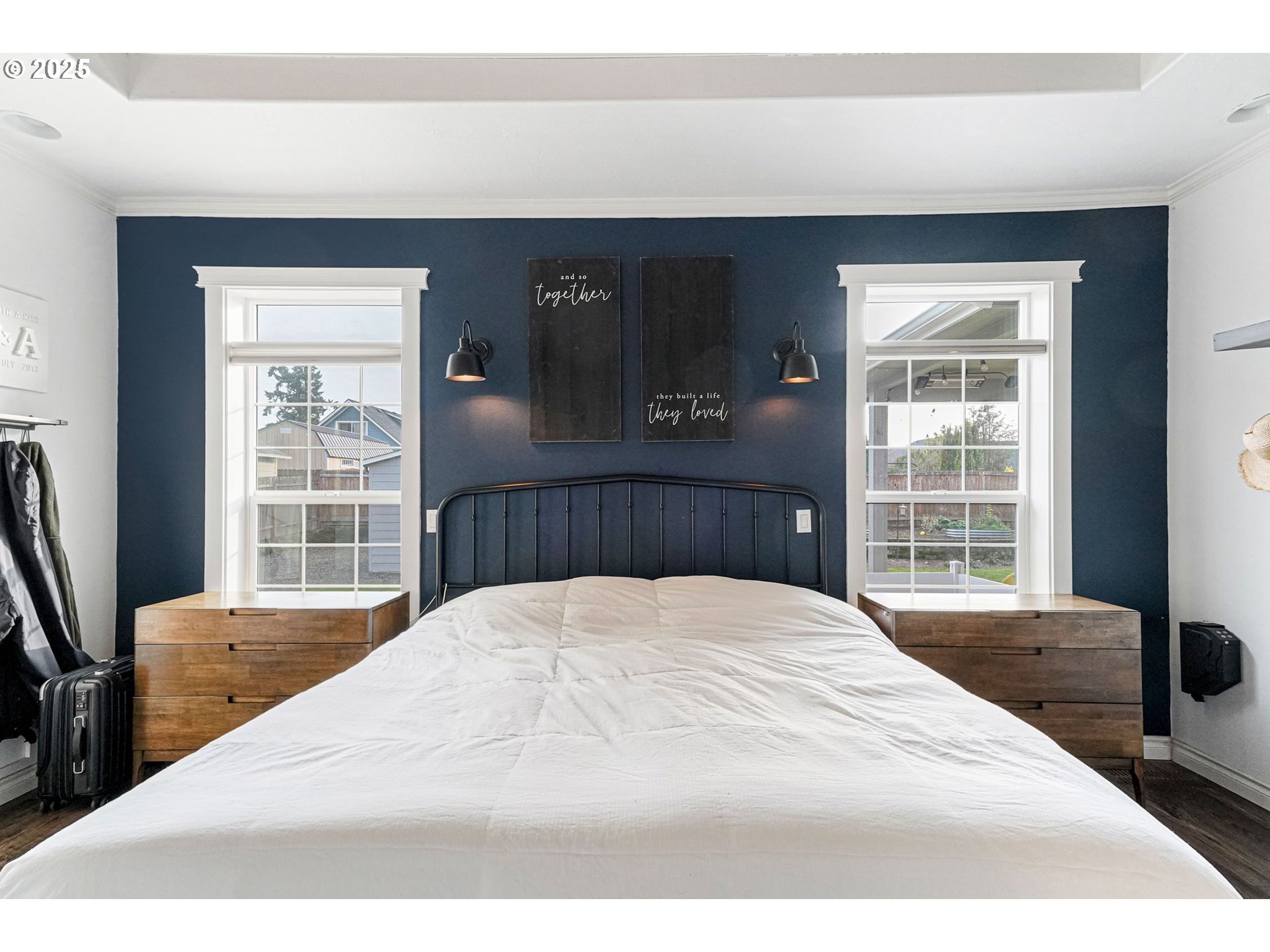 3208 54th Avenue Northeast Albany, OR 97321 - Photo 16 of 43 a bedroom with a bed and a large window