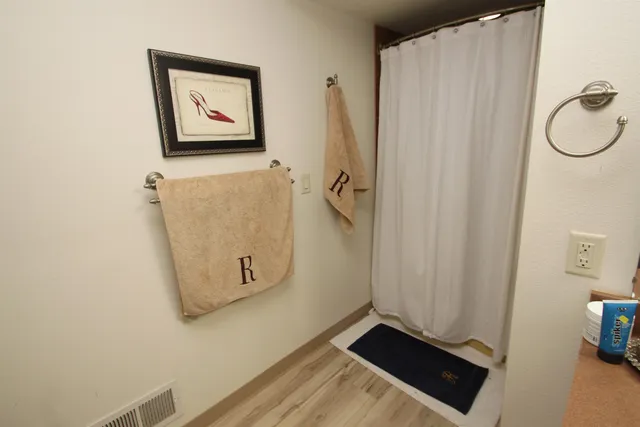 a view of water heater room