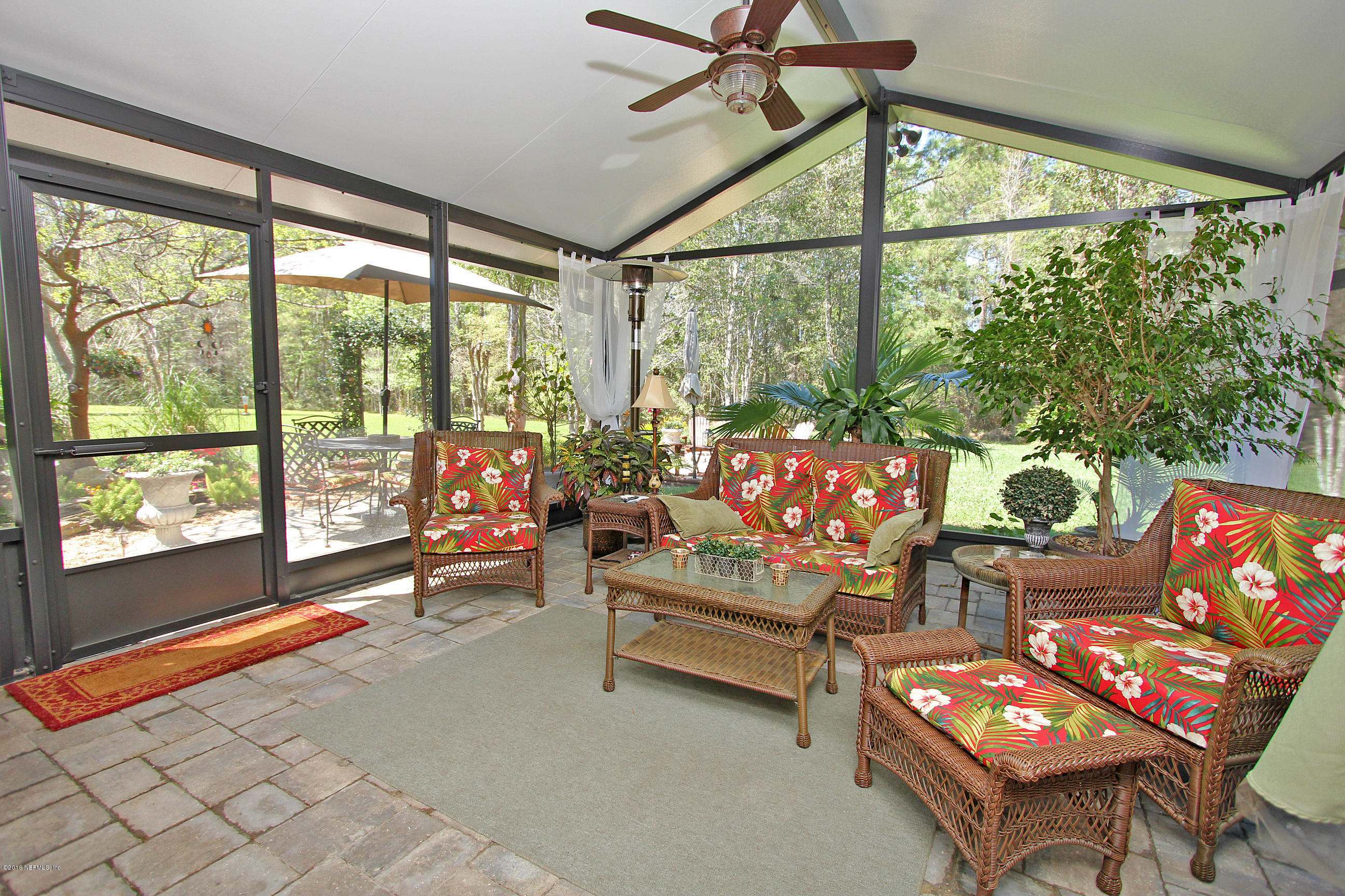1232 Ribbon Road St. Johns, FL 32259 - Photo 20 of 27 a living room with furniture and a floor to ceiling window