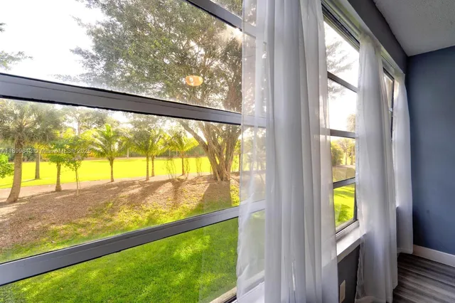 a view of an outdoor and window