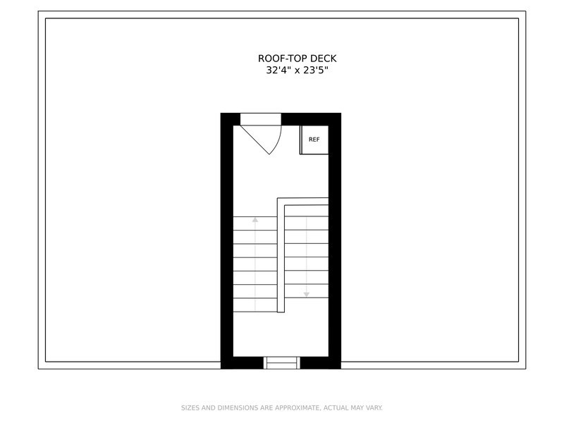 2002 West Barry Avenue Chicago, IL 60618 - Photo 22 of 25 a picture of a room with a bench