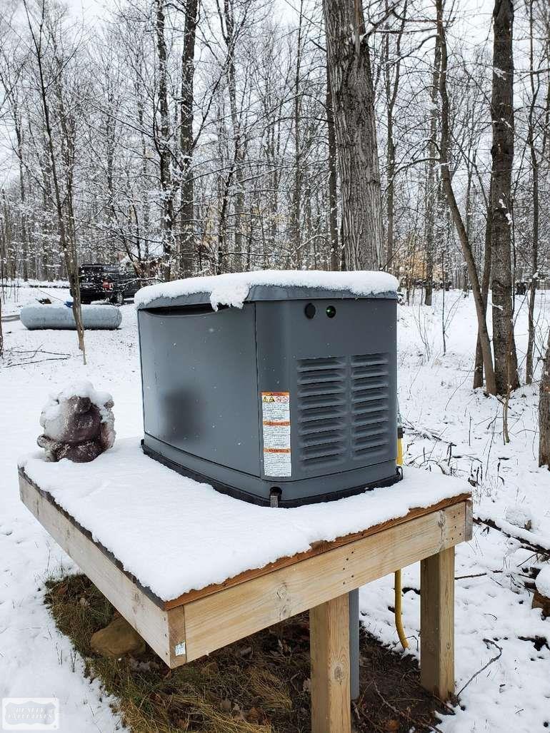 W18033 Wolfe Road Germfask, MI 49836 - Photo 8 of 9 Whole house generator