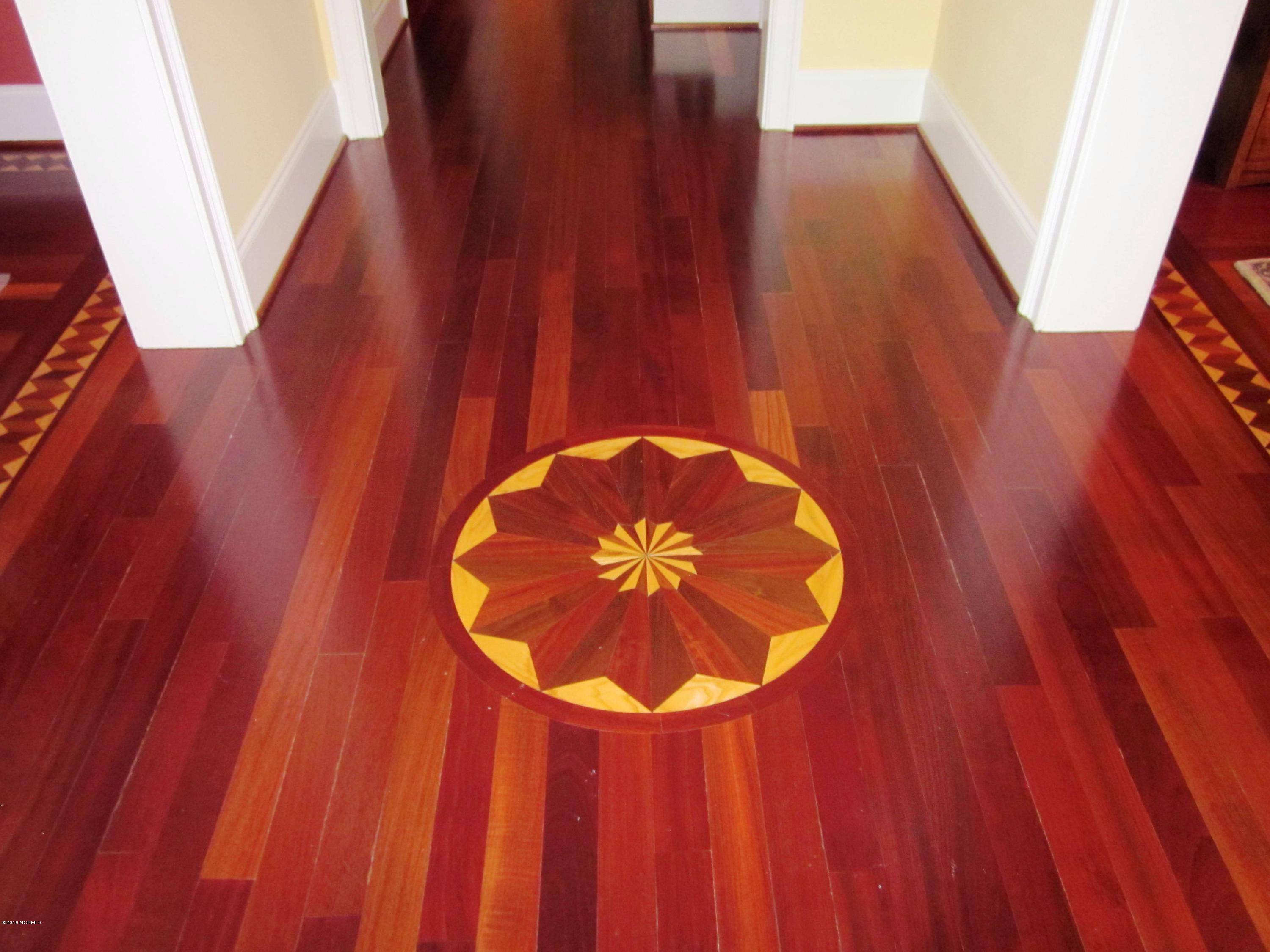 9200 Horseshoe Lake Road Southwest Calabash, NC 28467 - Photo 12 of 49 Foyer with decorative walnut inset