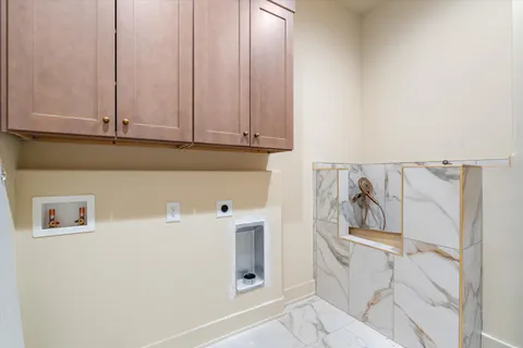 a bathroom with a sink and a large mirror