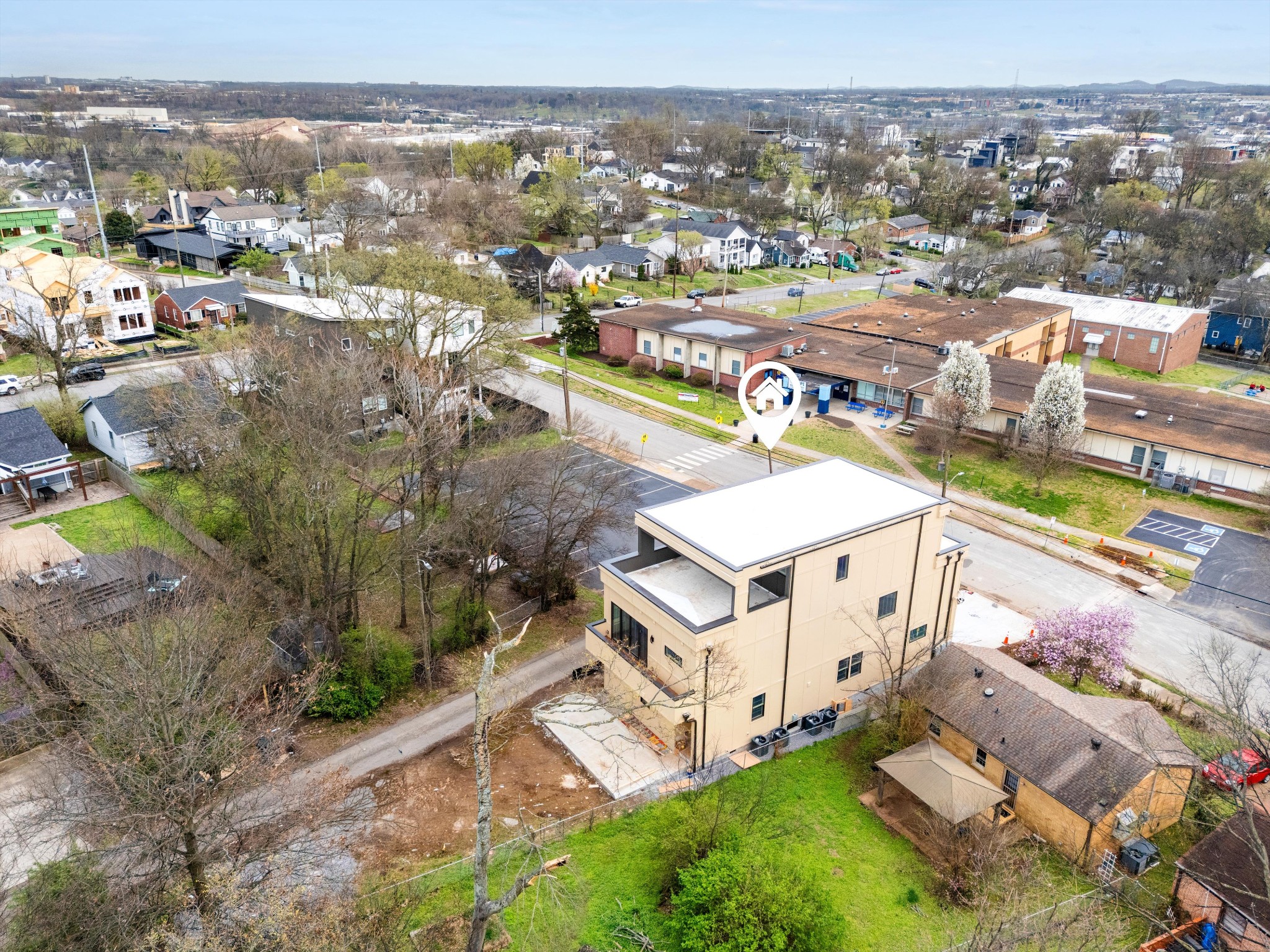 1007 Sevier Street Nashville, TN 37206 - Photo 47 of 55 an aerial view of multiple house