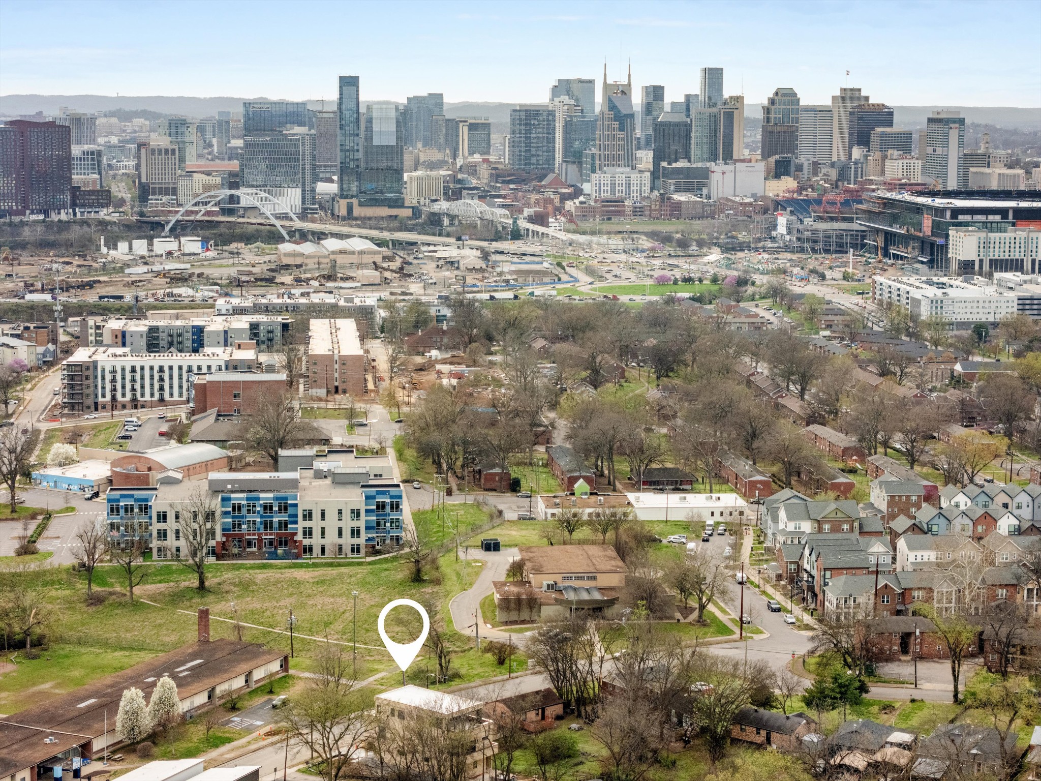 1007 Sevier Street Nashville, TN 37206 - Photo 53 of 55 a city view with tall buildings