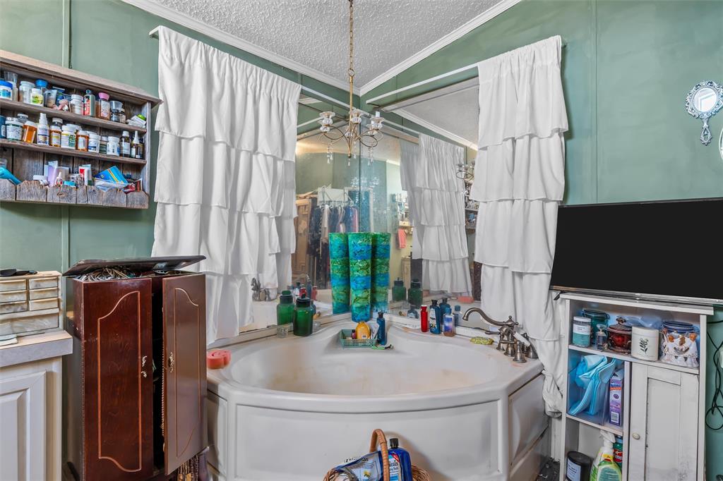 236 Bode Road Elm Mott, TX 76640 - Photo 20 of 33 a bathroom with sink and a mirror