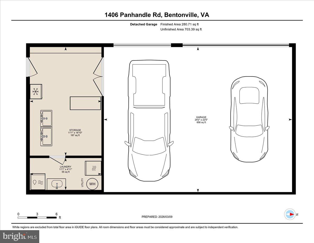 1406 Panhandle Road Bentonville, VA 22610 - Photo 118 of 118 Detached Garage Floorplan