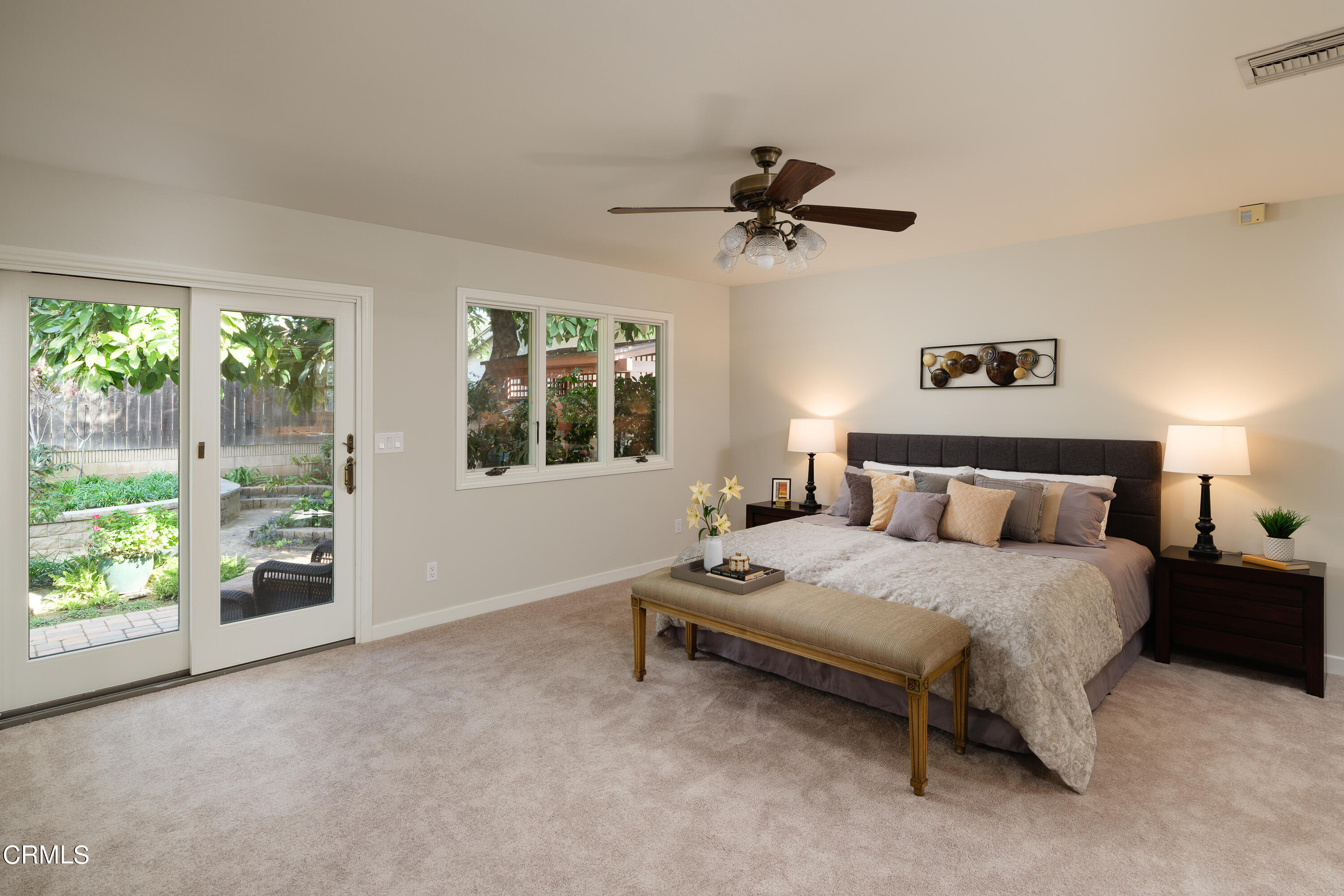 525 Verner Circle Arcadia, CA 91006 - Photo 26 of 45 a bedroom with a bed and a window
