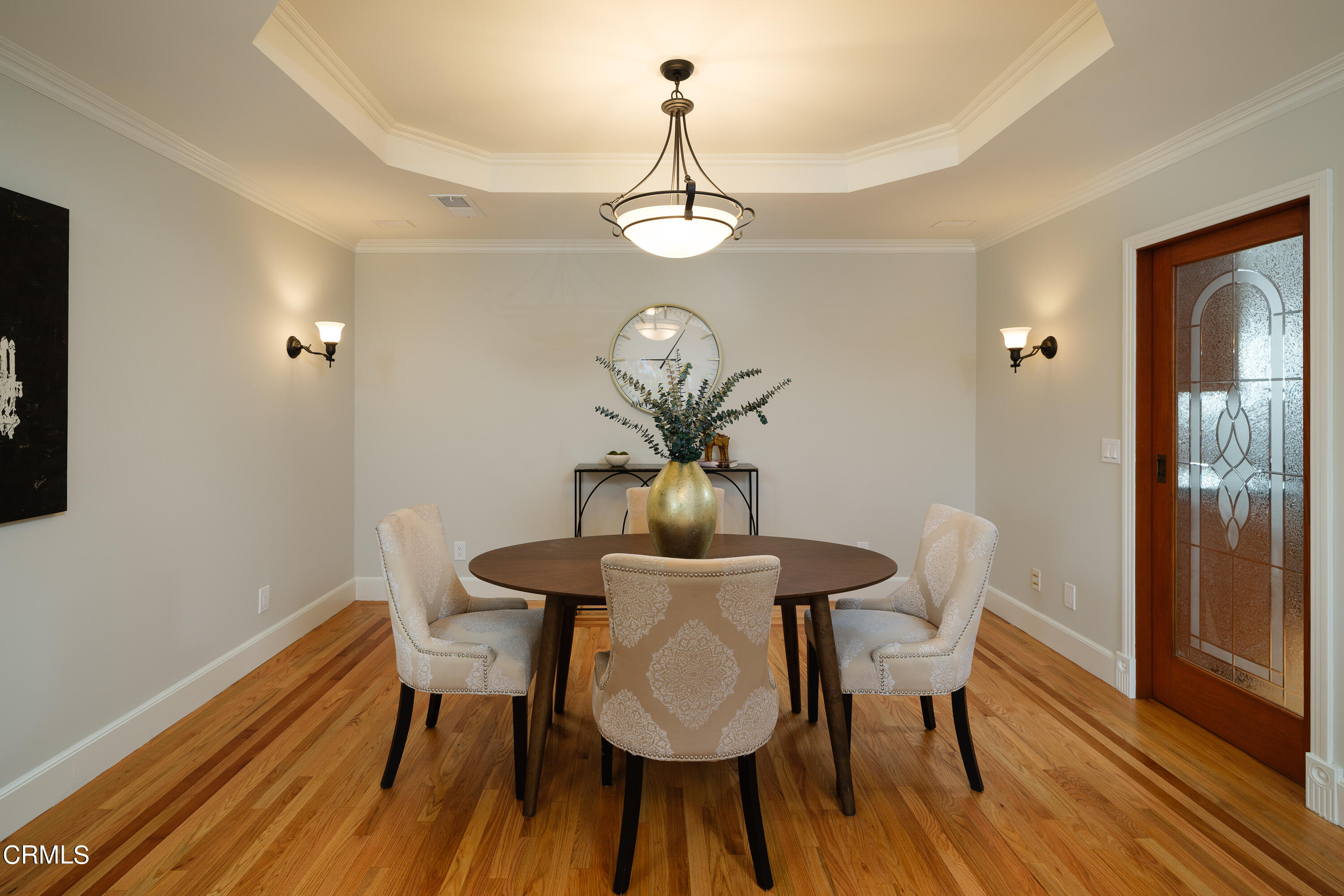 525 Verner Circle Arcadia, CA 91006 - Photo 9 of 45 a view of a dining room with furniture and wooden floor