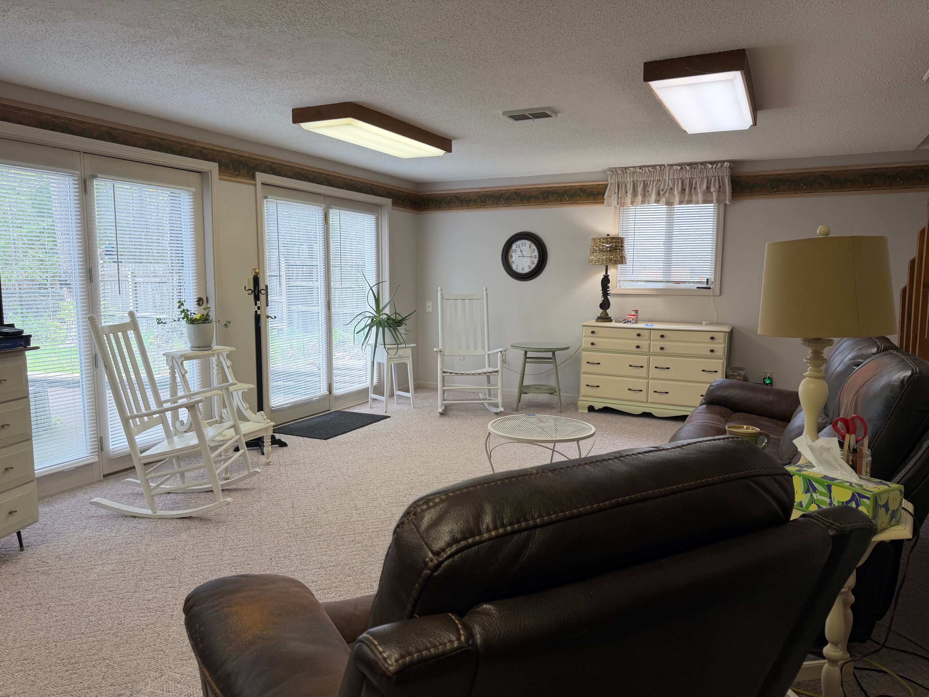 580 Long Rapids Road Alpena, MI 49707 - Photo 25 of 45 WOW! GREAT LOWER LEVEL FAMILY DOUBLE WALL DOORS! BRIGHT AND CHEERY