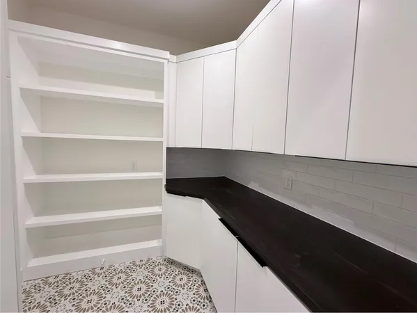 a close view of closet