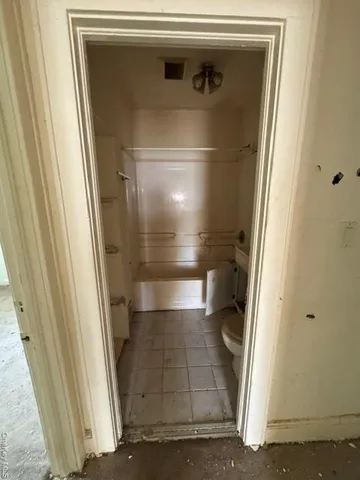 a view of empty room